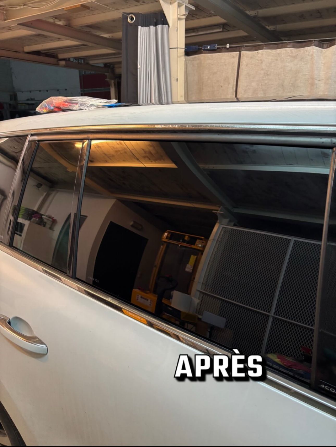 Renault Espace 5 après vitres teintées par AZM Custom